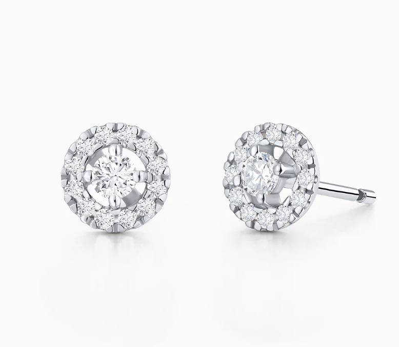 Pendientes de diamantes Alta Joyería